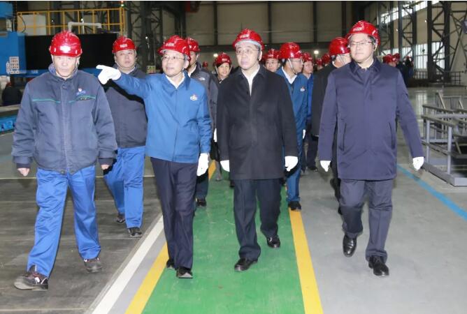 雷凡培、楊金成到渤船集團調(diào)研